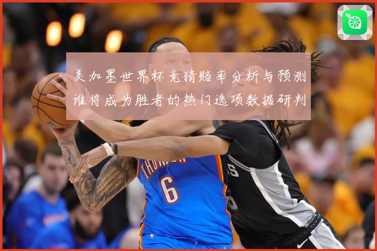 美加墨世界杯竞猜赔率分析与预测谁将成为胜者的热门选项数据研判-深度解析